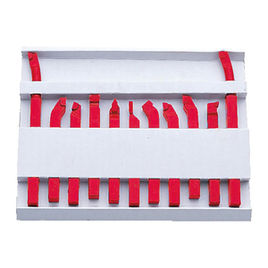 VALEX 1461360 metallo tornio strumenti 11 pezzi per tornitura interna in lega dura carburo cementato ghisa HSS per acciaio in scatola - Product Image 1