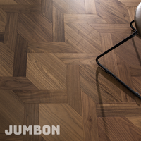 Parquet en chevrons en noyer noir pour projets résidentiels et commerciaux de prestige