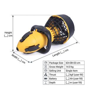 Soplador de hojas portátil amarillo y negro con rejilla protectora y mango ergonómico - Product Image 3