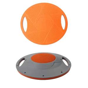 Tavola di equilibrio oscillante portatile con manico in superficie antiscivolo per allenamento Core Trainer fisioterapia Home Gym Stability Board - Product Image 5