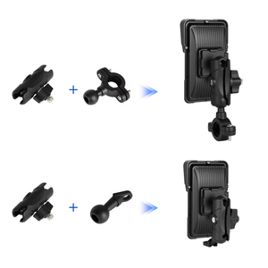 Podofo Pantalla Vertical de 5'' para Motocicleta, Reproductor Multimedia Inalámbrico con Carplay/Android Auto, TPMS, IPS, IP68, Resistente al Agua, Fácil de Desmontar - Product Image 4