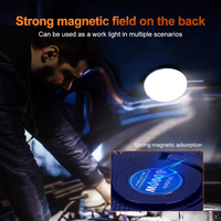 Base magnétique pliable à luminosité réglable pour réparation en plein air randonnée camping UFO LED lampes de travail