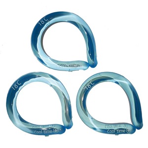 Vendita calda estate raffreddamento collo freddo collare 18 gradi raffreddamento fisico sport all'aria aperta cerchio di raffreddamento - Product Image 3