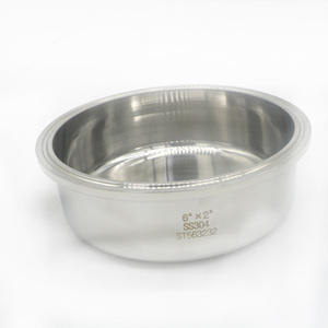 Billigere Version der Shatter-Platters 6 "x 2" Tri-Klammer mit rundem Boden - Product Image 1