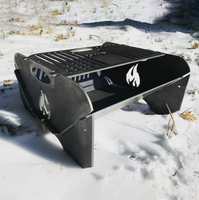Foyers personnalisables de gril extérieur durable de barbecue de camping