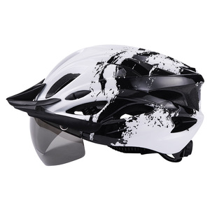 Helm Bersepeda dengan Visor Magnetik: Helm Satu Bagian Unisex untuk Bersepeda Gunung dan Jalan Raya - Product Image 2