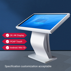 Kiosk quảng cáo tự phục vụ trong nhà với màn hình cảm ứng cho các cửa hàng bán lẻ giáo dục phương tiện truyền thông sử dụng công nghệ bảng điện dung - Product Image 2
