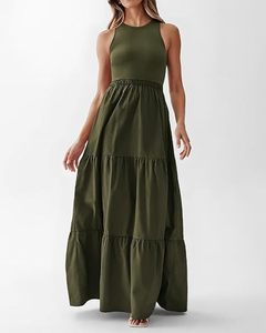 Robe sans manches à col rond pour femmes - Product Image 2