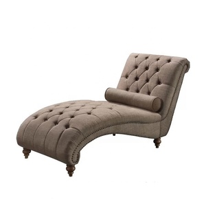 Oyi courbé dormir français Chaise longue chaise pour chambre fournisseur vente chaude moderne chine salon tapisserie d'ameublement Art doux - Product Image 5