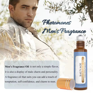 10ml Men's Roll-on Fragrance <strong>Oil</strong> Body Perfume <strong>Oil</strong> Car Diffuser <strong>Vanilla</strong> Amber Leather Aromatherapy Relax <strong>Essential</strong> <strong>Oils</strong> - Product Image 2