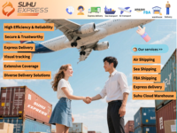 Transitaire Amazon FBA porte-à-porte pas cher pour l'expédition aérienne express de marchandises dangereuses et générales vers les États-Unis/Royaume-Uni/Canada/UE/Australie via DHL/UPS