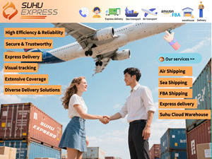 廉价的门到门亚马逊FBA货运公司，提供快递空运服务，运输危险品和普通货物，美国/英国/加拿大/欧盟/澳大利亚，通过DHL/UPS运输 - Product Image 3