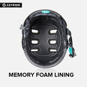 Aztron Hs9 Hoge Kwaliteit Skateboard Schaatsen Helm Veiligheid Skate Helm Voor Volwassen Abs Outershell Outdoor Gebruik Ce En-1385 Standaard - Product Image 4