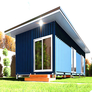 Quiosco de Diseño Moderno con Energía Solar, Sala de Estar para Apartamentos, Hoteles, Tiendas <span class=keywords><strong>y</strong></span> Villas, Contenedor Marítimo de Acero Modificado de 20 pies - Product Image 6