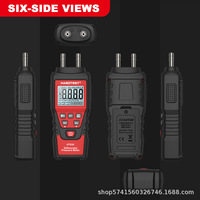 Manómetro Diferencial Digital HABOTEST/Hubo HT636, Medidor de Micropresión, Medición de Presión Negativa, Fabricado en Dongguan