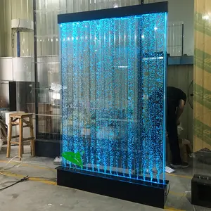 装飾結婚式水族館水泡パネル壁LEDアクリルルーム仕切りスクリーン