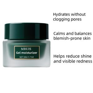 Gel hydratant pour peaux à tendance acnéique avec <span class=keywords><strong>acide</strong></span> <span class=keywords><strong>salicylique</strong></span>, niacinamide, hamamélis, 1,7 once liquide, crème pour le visage - Product Image 3