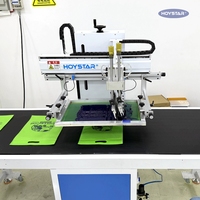 Máquina de Serigrafía para Bolsas No Tejidas con Cinta Transportadora y Mesa de Trabajo con Vacío