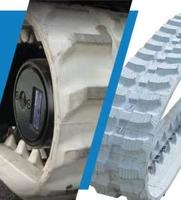 Chenilles en caoutchouc pour mini-excavatrice OEM/ODM 180x72x36 fabriquées à Hebei, pour chargeuse compacte, avec inspection vidéo incluse