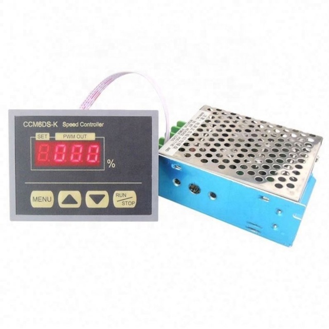 12-80V PWM 30A DC Motor Speed Controller Governor Digital Display Variable s-tepless Speed Control Regulator HHO Driver Module