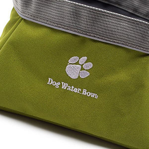 थोक ढहने वाले जलरोधी कुत्ते कुत्ते का कटोरा पानी और खाद्य कटोरे कुत्तों के लिए पोर्टेबल पालतू जानवरों के लिए - Product Image 6