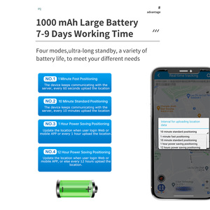 <span class=keywords><strong>Ancianos</strong></span> V51 <span class=keywords><strong>GPS</strong></span> GSM 4G Tracker Tarjeta Sim más pequeña Dispositivo de monitoreo para niños con botón SOS y navegación <span class=keywords><strong>GPS</strong></span> para espía de mascotas - Product Image 6