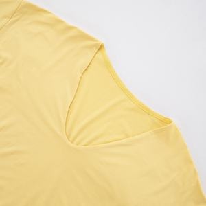 Viviblook Y25TP232 2025 Autumn New Solid Color V-neck Flare <b>Long</b> <b>Sleeved</b> Slim Fit <b>T</b>-<b>shirt</b> Y2K Vintage Top for Women - Product Image 6