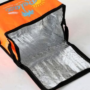 Bolsa de Almuerzo Plegable Personalizada, Lonchera Aislada, Resistente al Agua, a Prueba de Fugas, Bolsa Refrigerante Suave Negra, Capacidad para 6 Latas - Product Image 4