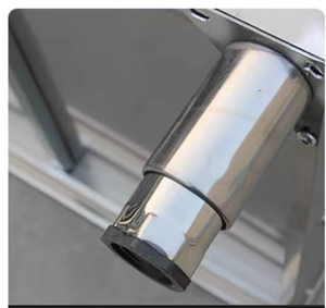 VICTORY KITCHEN Évier commercial en acier inoxydable robuste à cuve unique, design industriel, surface polie, installation sur plan de travail pour - Product Image 5