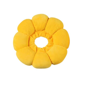 Sunflower Elizabethan <strong>Collar</strong> for <strong>Cats</strong> &amp; Dogs Waterproof Cotton Fabric Adjustable Anti-Lick Headgear <strong>Buckle</strong> Closure All Seasons - Product Image 5