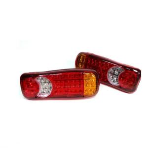 Nouveaux feux arrière LED pour camion DAF <span class=keywords><strong>RENAULT</strong></span>, 12V 24V, lentille rouge, 55W 5000lm 4000K, garantie 12 mois, universel, stop, marche arrière - Product Image 5