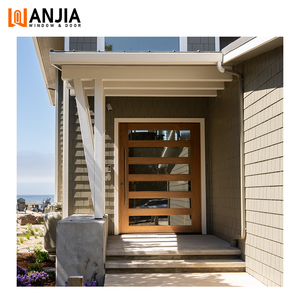 Portes <span class=keywords><strong>d</strong></span>'<span class=keywords><strong>entrée</strong></span> principales sur mesure au prix <span class=keywords><strong>d</strong></span>'usine WANJIA, portes <span class=keywords><strong>d</strong></span>'<span class=keywords><strong>entrée</strong></span> extérieures, portes pivotantes pour maison - Product Image 2