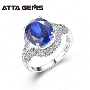 6.0 Carats 12*10Mm Hình Bầu Dục Cắt Thổ Nhĩ Kỳ Đồ Trang Sức Bán Buôn Vàng Mạ 925 Sterling Silver Bạc Zultanite Và Alexandrite Nhẫn - Product Image 6