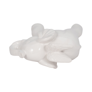 Figurine d'éléphant en céramique avec ailes, pour la décoration de la maison, salle de bain, bureau, salon, présentoir sur étagère - Product Image 6