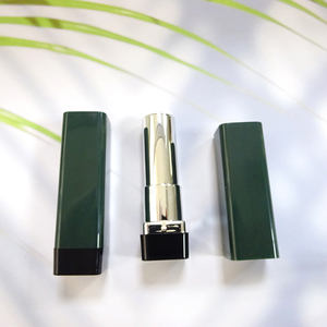 <b>Square</b> ABS Lipstick Tube with Base <b>Container</b> Empty Lipstick Packaging with Screen Printing and Private Logo - Product Image 4