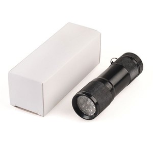 Custom Mini Blacklight Purple Uv <span class=keywords><strong>Ultravioleta</strong></span> Linterna Antorcha 9 LED de <span class=keywords><strong>luz</strong></span> <span class=keywords><strong>con</strong></span> clip de la pluma para comprobar dinero - Product Image 3