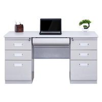 Bureau de haute qualité moderne, en acier, avec chaises