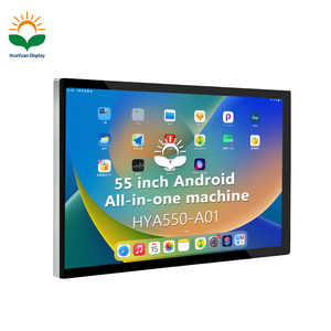 Schermo Display LCD Android per Interni da 32, 43, 49, 55, 65 Pollici, 2K 4K, Montaggio a Parete per Pubblicità - Product Image 1