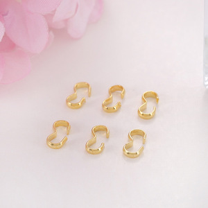 W-Shaped Clasp <b>Metal</b> Jewelry Findings For Necklace <b>Bracelet</b> Pendant DIY Accessories Gold Silver Rose Gold Plated - Product Image 3