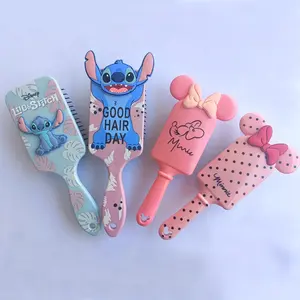 2022 Cute Cartoon Stitch Hair Accessories Comb Children Girls Massage Hair Brush Scalp Care Air Cushion Comb