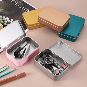 Hot Selling Large Food Grade <b>Cookies</b> Rectangle Tin Can Custom Printed Metal Lunch Hinge Tin <b>Box</b> Vintage Metal <b>Box</b> for Food - Product Image 4
