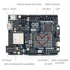 Ard UNO R4 WIFI MINIMA <span class=keywords><strong>Officiel</strong></span> Original Ard UNO Carte de Développement MCU Originale RA4M1 <span class=keywords><strong>Kit</strong></span> Complet - Product Image 5