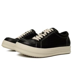 Zapatos de Skate Negros para Hombre, Diseño Minimalista y Cómodo, de Piel de Becerro, Moda 2026, Estilo Rock, Zapatos de Lujo de Diseñador - Product Image 5