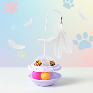 Juguete Inteligente Automático de Lujo para Gatos 2026 con Diseño de Láser y Plumas para Uso en Interiores y <span class=keywords><strong>Ejercicio</strong></span> - Product Image 3
