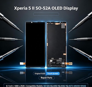 หน้าจอ OLED คุณภาพสูงพร้อมทัชสกรีนสำหรับเอ็กซ์พีเรีย 5 II SO-52A XQ-AS52 6.1 นิ้วโทรศัพท์มือถือซ่อมเปลี่ยนหน้าจอ - Product Image 1