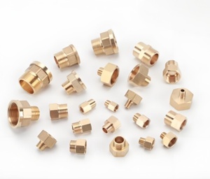 Adaptateur en laiton avec plusieurs tailles en boîte pour raccord de tuyau F3/8 ''à M1/2'' <span class=keywords><strong>F1</strong></span>/2 ''à M1/8'' F3/4 ''à M1/8'' Filetages - Product Image 3