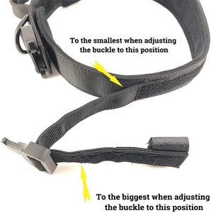 <span class=keywords><strong>Collar</strong></span> Táctico de Lujo para Perros con Hebilla de Metal Acolchada de Nailon Suave de Alta Calidad y Nuevo Diseño para Entrenamiento de Perros - Product Image 3
