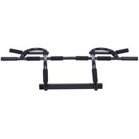 Barre de traction multi-prise en métal robuste, capacité de charge 120 kg, équipement de fitness portable OEM personnalisable pour mur/porte, pour la maison