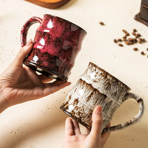 Tasse en céramique japonaise de grande capacité formée au four pour la tasse <span class=keywords><strong>personnalisable</strong></span> personnelle de Matcha et de café - Product Image 4