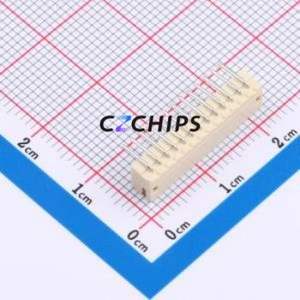 HCZZ0002-13 Wire-to-Board Pin Header Bent Lead Through Hole,P=1.5mm Connector 1x13P 1.5mm Right Angle Insert ZH - Product Image 2